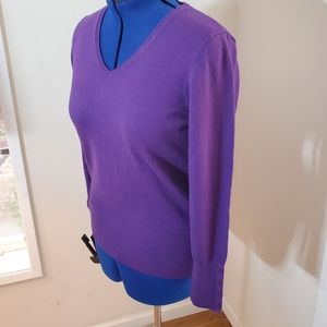 Kohl's Royal Purple Knit Sweater M